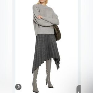 New Acne studios asymmetrical skirt